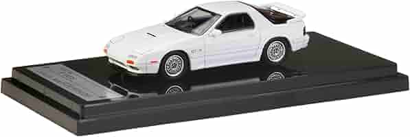 ハイストーリー 1/43 マツダ RX-7 GT-X FC3S ホワイト 00118195-hobby-japan-hj641043w
